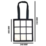 Tote Shopping Bag - Polyester - 9 Panel